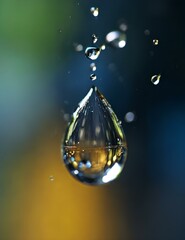 drop of water, Generative AI