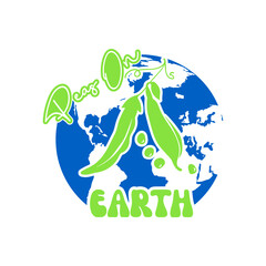 peas on earth SVG