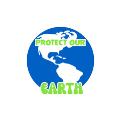protect our earth SVG