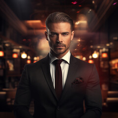 Fototapeta premium Business man
