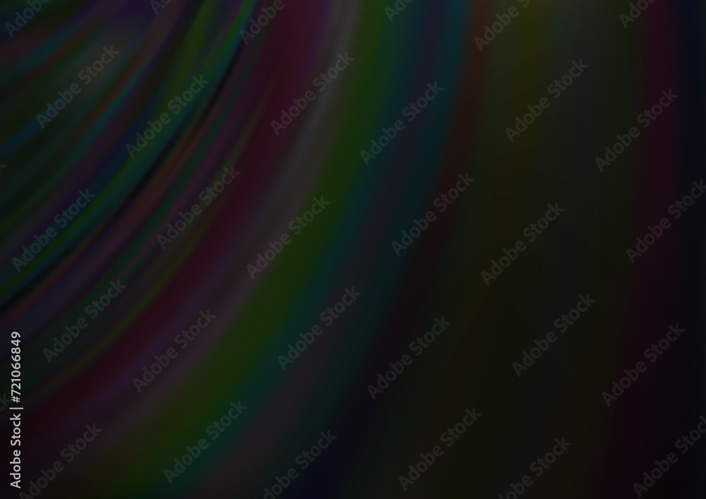 Poster dark black vector pattern with bubble shapes. a sample with blurred bubble shapes. the elegant patte