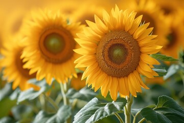 Close-up of a yellow sunflower