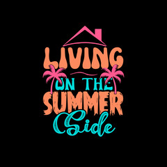 living on the summer side SVG