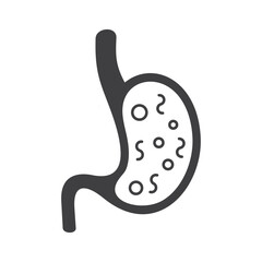 Obraz premium illustration of fart, fart icon, vector art.