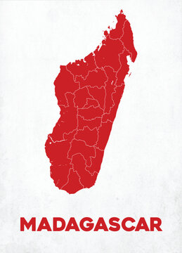 Detailed Madagascar Map