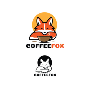 fox and hot coffee