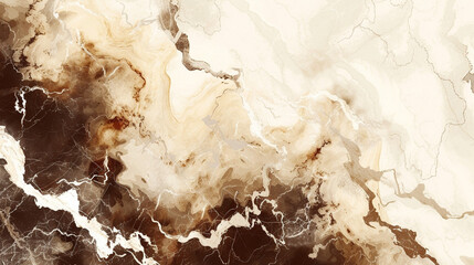 Beige, Brown, And Dark Brown marble background vector presentation design