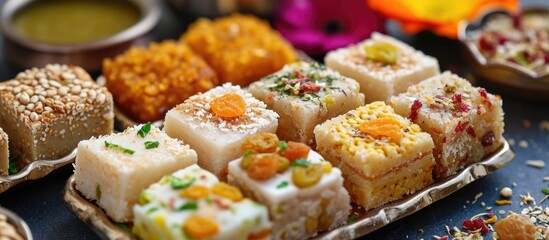 Indian sweet made with dried fruits