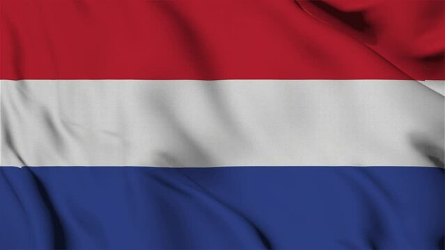 waving flag netherland