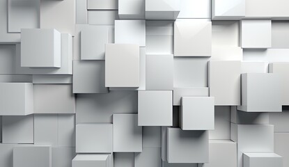 Abstract 3d cubes background for graphics use. Created with Ai