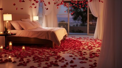 flowers decorative bedroom