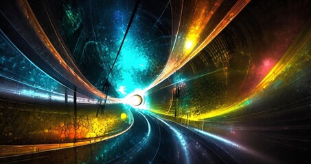 Ai generated visually stunning abstract background