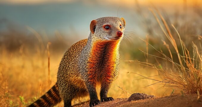 Ai generated mongoose in the wild