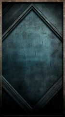 Grunge Dark Blue Background with Copy Space for Text or Image. Perfect for Design and Art Themes.