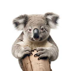 Naklejka premium koala looking isolated on white