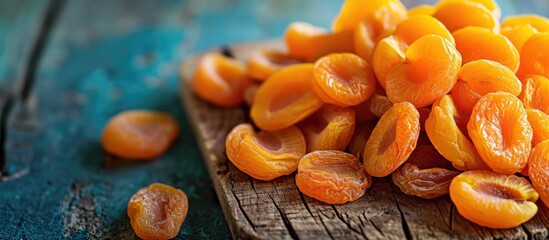 Apricots that are dried are a nutritious snack