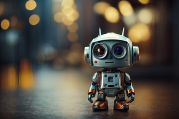 Very cute little robot High regulation image