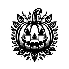 Halloween pumpkin vector