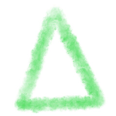 green letter a