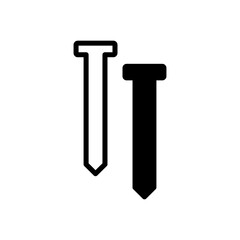 nails icon symbol vector template