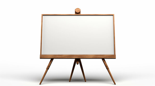 easel with blank canvas high definition(hd) photographic creative image