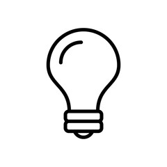 lamp icon symbol vector template