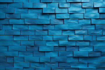 Blue brike wall texture