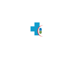 Medical Logo. Healthcare and Pharmacy Logo Design and Icon Template.