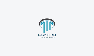 Attorney and lawyers logo design vector template