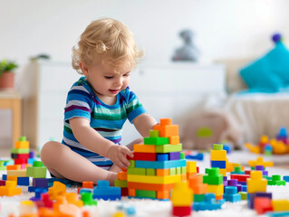 kid, toddler, toy, adorable, boy, cube, smiling, baby, block, child, fun, home, activity, childhood, colorful, sitting, pretty, room, playing, kindergarten, interest, infant, game, education, interior