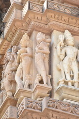 This is the photo of an Ancient temple at Khajuraho in India.
