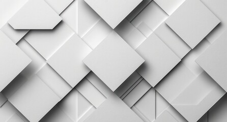 geometric abstract background in white and gray