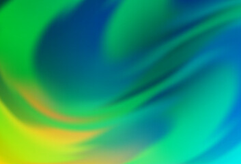 Obraz premium Light Blue, Yellow vector blurred template.