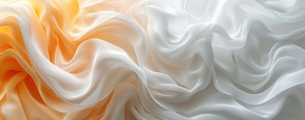  white background with a curve of light colored material