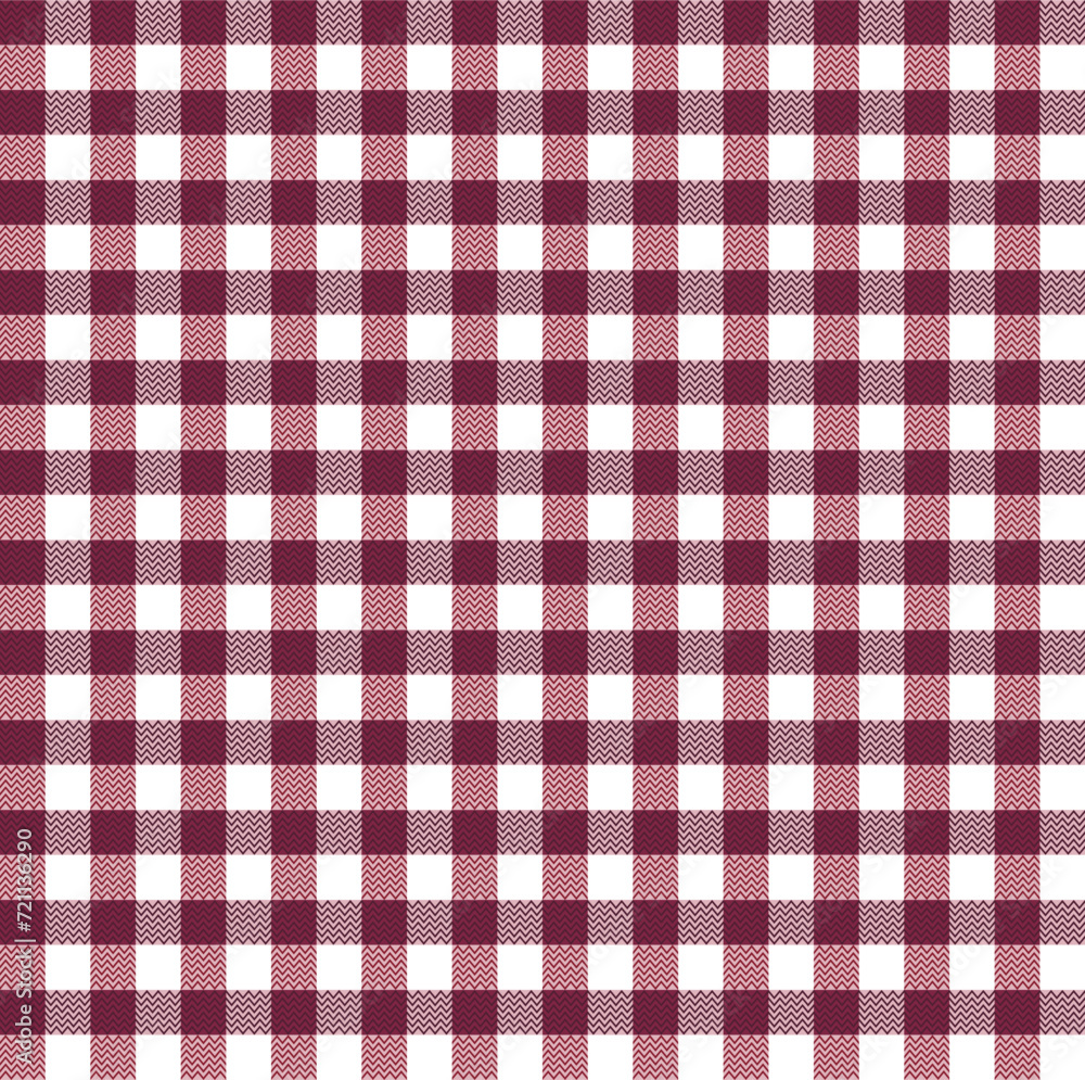 Aufkleber design with seamless textile inspired background. vector illustration with pattern of textured squar