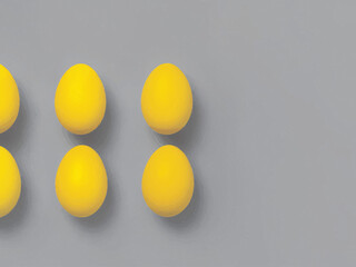 set of easter eggs