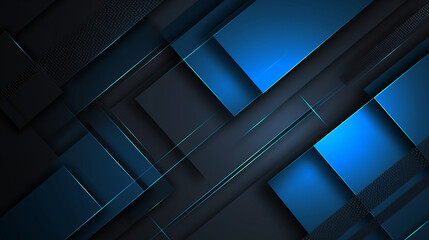 Fototapeta premium Bright Blue and Charcoal colour abstract background vector presentation design. PowerPoint and Business background.