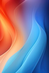 Naklejka premium Simple wave background, light colors