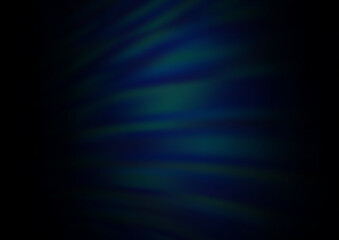Fototapeta premium Dark BLUE vector abstract bokeh pattern. Creative illustration in halftone style with gradient. The elegant pattern for brand book.