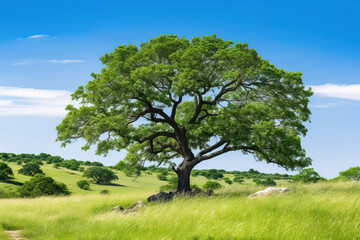 Fototapeta premium lake in the forest. Generative Ai