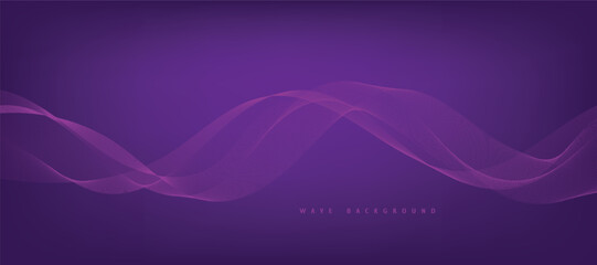 Lines for the background. Black stripes on a white background. Set of wavy lines. Multiple line waves. Creative line art. Purple waves with lines. Vector waves set. Curved wavy line, smooth stripe.