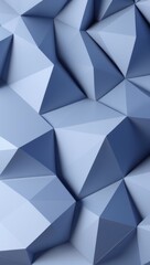 Fototapeta premium Polygonal Art Geometric Abstract Monochromatic Background