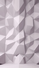 Polygonal Art Geometric Abstract Monochromatic Background