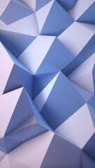 Polygonal Art Geometric Abstract Monochromatic Background