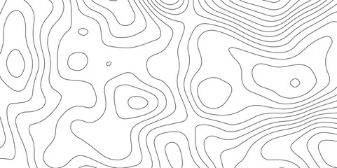 Abstract background with topographic contours map with geographic line map .white wave paper curved reliefs abstract background .vector illustration of topographic line contour map design .