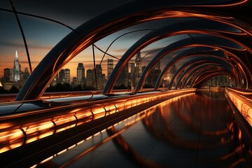 futuristic amazing bridge