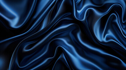 Obraz premium Classic Blue and Black silk background vector presentation design 