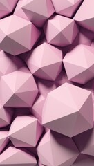 Polygonal Art Geometric Abstract Monochromatic Background