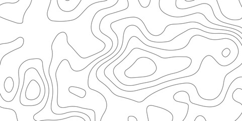 Abstract background with topographic contours map with geographic line map .white wave paper curved reliefs abstract background .vector illustration of topographic line contour map design .