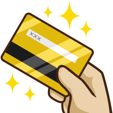 hand holding a credit card emote